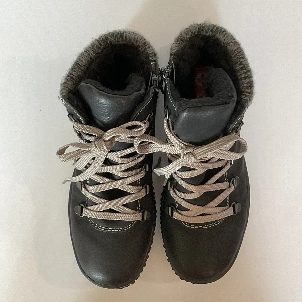 Rieker Tex Water Resistant Faux Fur Lined Boots Women's 38